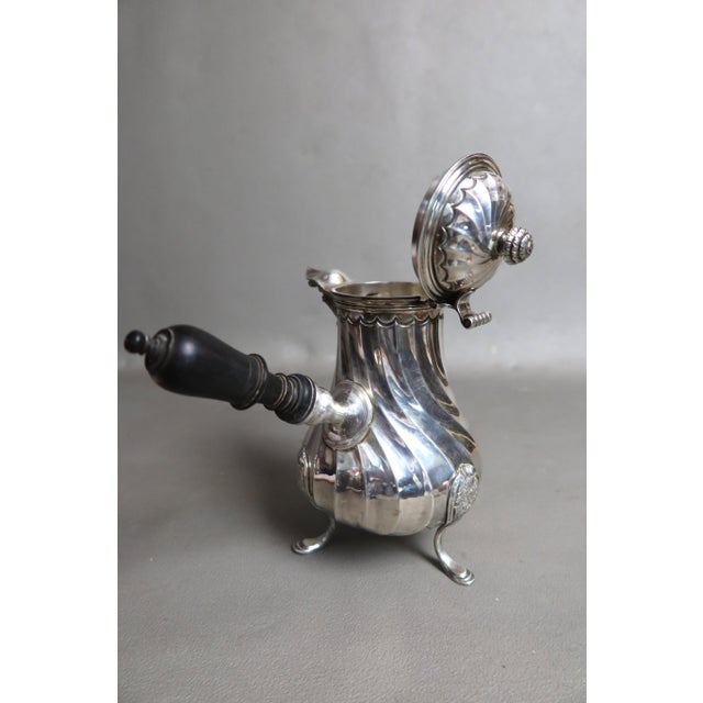 Selfish Silver Coffee Pot from Cardeilhac Company, Paris For Sale - Image 3 of 14