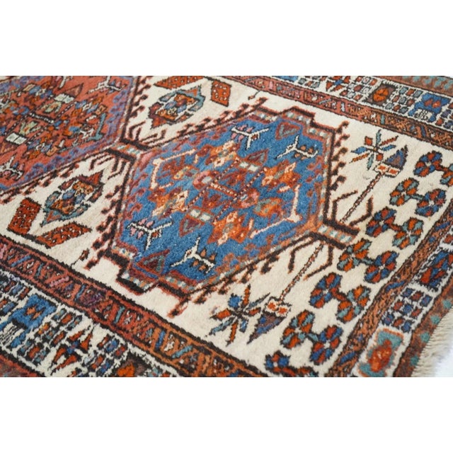 Textile Vintage Sarab Rug 3'1'' x 6'7'' For Sale - Image 7 of 11
