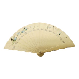Austro-Hungarian Art Nouveau Celluloid Fan, 1900s For Sale