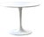 Round Docksta Tulip Table in White from Ikea, 2010s For Sale