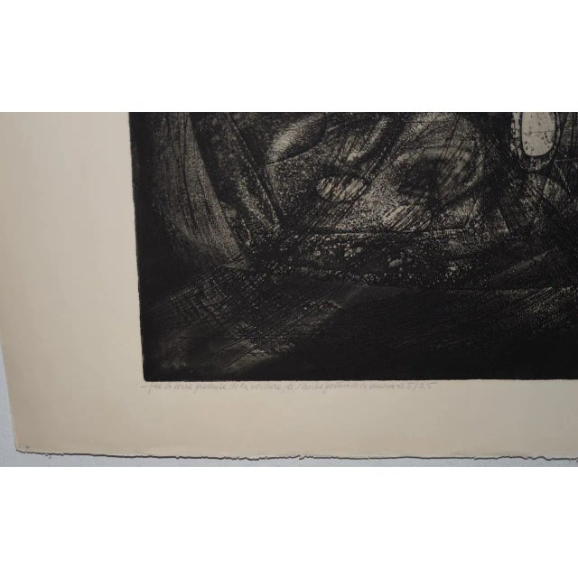 Terry Haas (Czechoslovakia, B.1923) "Of the Earth" Etching W/ Aquatint C.1960 For Sale - Image 4 of 8