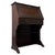 Wood Antique 20th Century English Chippendale Mahogany Bureau For Sale - Image 7 of 15