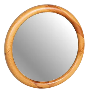 Japandi Mirror Scandinavian Spruce Vintage Mirror Sweden