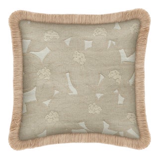 Palais Outdoor Cushion Michelle Sand, 18x18 Inch For Sale
