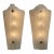 Modern Murano Glass Sconces - a Pair For Sale