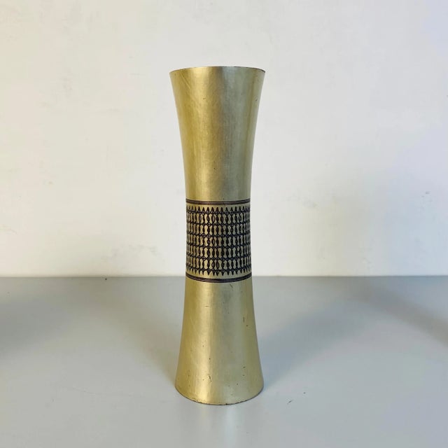 Mid-Century Italian Modern Metal Centerpieces, 1970s, Set of 3 For Sale - Image 11 of 17