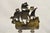 Black Antique Victorian 1930 Creation Co Cast Iron Figural Painted Ship Boat Door Stop For Sale - Image 8 of 11