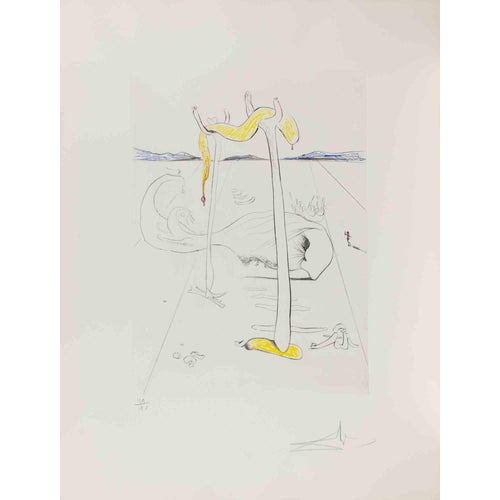 Salvador Dalí, Untitled, 1974, Etching For Sale