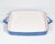 A Dansk Kobenstyle blue enamel dish designed by the Danish designer Jens Quistgaard (1919-2008). This low, Kobenstyle...
