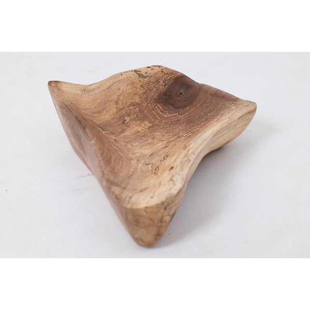 Wood Wooden Bowl by Logniture For Sale - Image 7 of 12