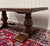 Antique French Farmhouse Coffee Table Bench Baluster Pedestal Oak c.1930s For Sale - Image 15 of 17