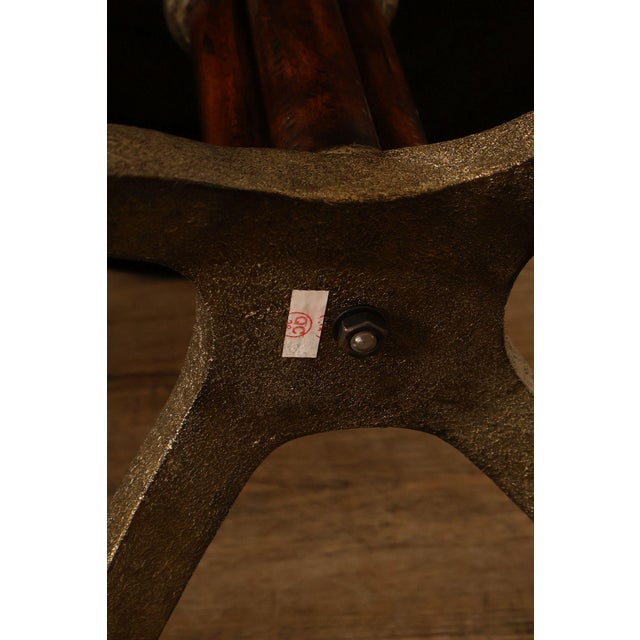 Theodore Alexander 'L'Usine' Round Bistro Accent Table For Sale - Image 18 of 18
