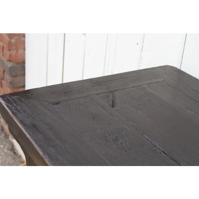 19th Century Antique Painted Black Money Dresser For Sale - Image 5 of 10