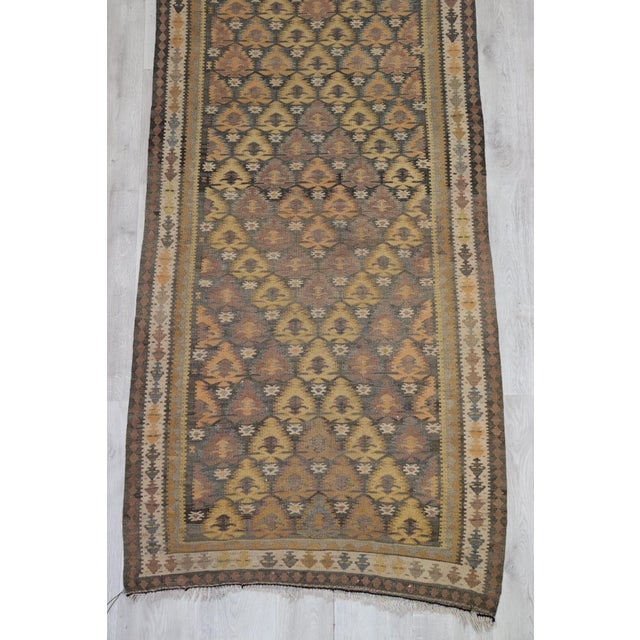 Caucasian Kilim Rug, 1920s For Sale - Image 4 of 17