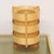 Wooden Lamellae Cylindric Table Lamp, 1970s For Sale - Image 3 of 12