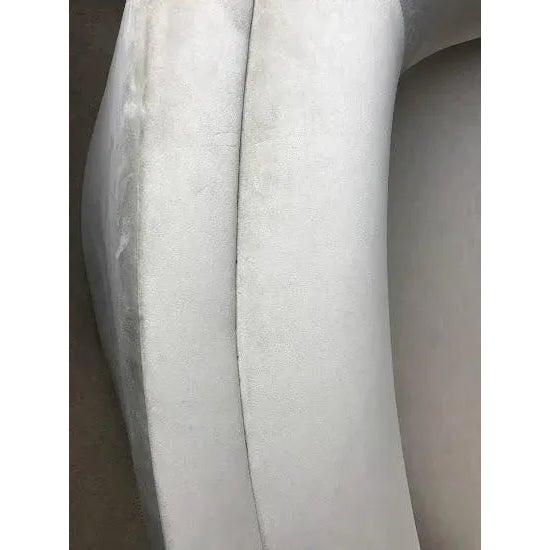 1980s Contemporary Dana Interlude Curved Modern Right Curved Chaise Lounge For Sale - Image 9 of 11