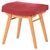Mid-Century Stool in Upholstery and Beech, Slovakia, 1960s For Sale - Image 9 of 9