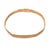 Metal Vintage 14k Yellow Gold Fish Link Id Bar Bracelet For Sale - Image 7 of 7
