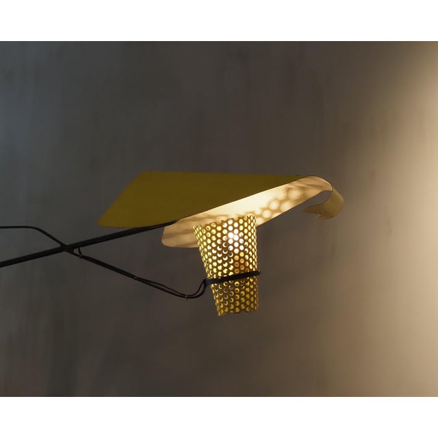 Model 128 Wall Light by Jacques Biny for Luminalité, 1950s For Sale - Image 6 of 15