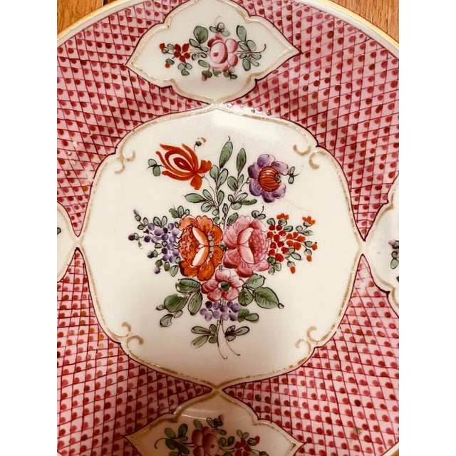 French Mid-19th Century Hand Painted Porcelain Plate For Sale - Image 3 of 8