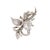 19.2k Gold and Diamond Brooch For Sale - Image 6 of 6