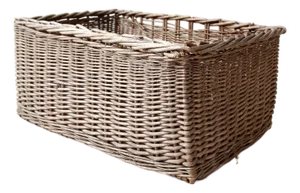 Vintage Wicker Storage Basket
