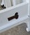 Wood Vintage Twin Size Bed Frame, White Romantic Style Circa 1930's For Sale - Image 7 of 18