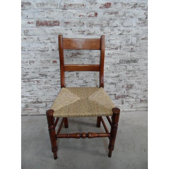 Antique French Campaign Chairs, Set of 4 For Sale - Image 5 of 6