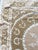 1960s Suzani Wall Hanging Decor - Neutral Tan Uzbek Tablecloth For Sale - Image 5 of 9