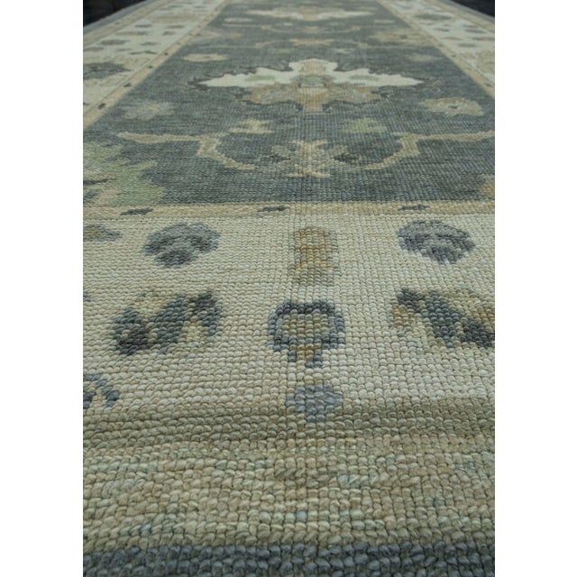 Early 21st Century Turkish Oushak Rug 5'2" x 10' #18049 For Sale - Image 5 of 8