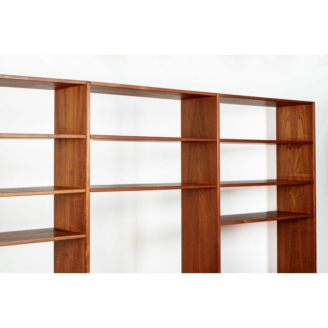 Mid-Century Modern Teak Wall Unit Bookcase Ry100 by Hans Wegner for Ry Møbler, 1960s For Sale In Detroit - Image 6 of 18