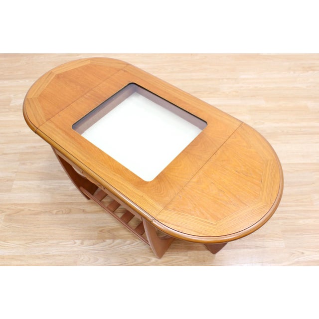 Wood 1970s Mid Century Teak Side Table With Leaves by G Plan For Sale - Image 7 of 10