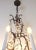 Mid 20th Century French 6 Arm Bronze & Crystal Chandelier For Sale In New York - Image 6 of 12