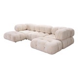 Mario Bellini "Camaleonda" Boucle Sofa by B&b Italia Set of 5 For Sale
