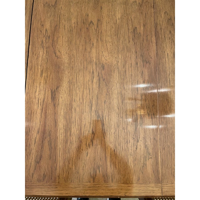 French Provincial Extendable Dining Table & 6 Chairs For Sale - Image 16 of 16