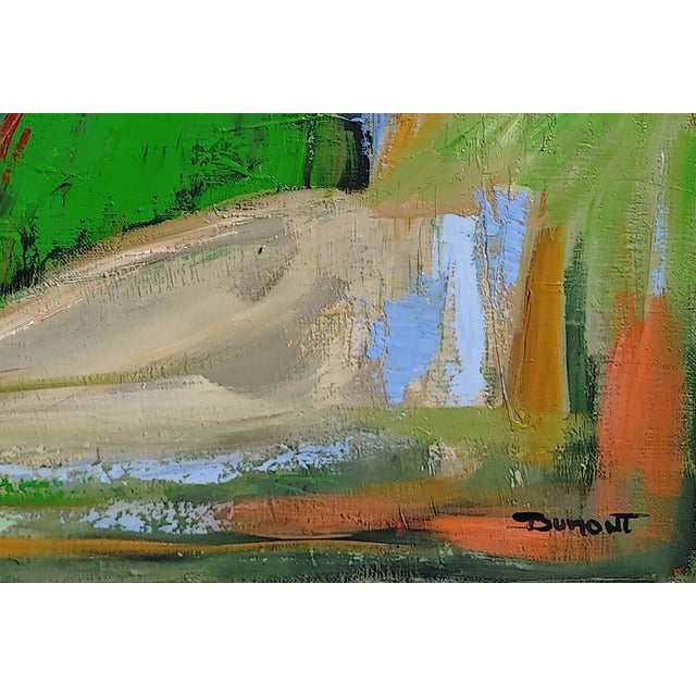 Vers La Clarté, Abstract Landscape, Contemporary, Framed by Sophie Dumont For Sale - Image 6 of 7