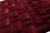 Textile Modern Tibetan Hand-Knotted Wool and Silk Rug in Burgundy Basketweave Pattern For Sale - Image 7 of 10