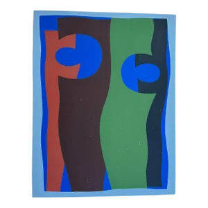 Mid 20th Century Abstract Painting by Achillo 'Achi' Sullo