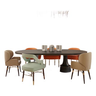 Louis I Dining Chairs by Ottiu, Set of 8 For Sale