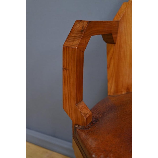 Vintage Art Deco Armchairs, 1910, Set of 6 For Sale - Image 14 of 18