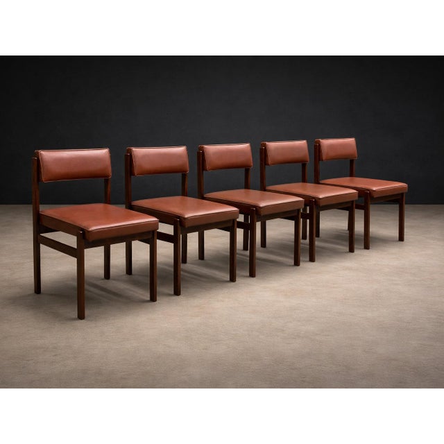 Set of Six “Tião” Dining Chairs in Rosewood by Sergio Rodrigues, Brazil, 1959 - Lot 821A For Sale - Image 9 of 14