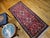 Vintage Persian Lilian Rug, Handknotted Wool, Geometric Pattern, Red & Ivory, 3x7 For Sale In Chicago - Image 6 of 18