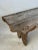 Late 19th Century Antique Primitive Farmhouse Bench For Sale - Image 5 of 10