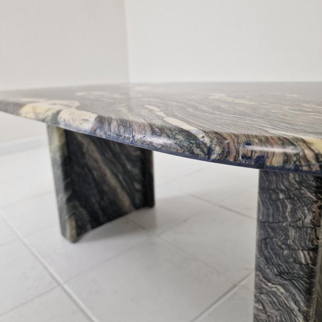 Italian Marble Coffee Table, 1980s For Sale - Image 11 of 14