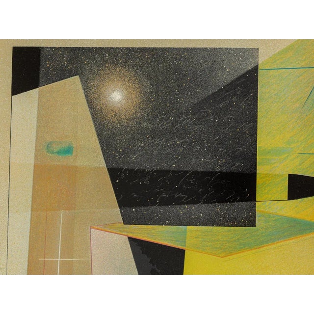 Peter Foeller, Light Source, Color Serigraph, Framed For Sale - Image 3 of 12