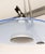 Blue Manhattan Pendant Lamp by Alfred van Elk for Philips, 1980s For Sale - Image 8 of 15