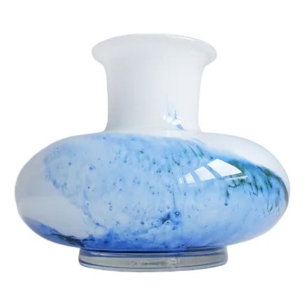 Swirl Art Glass Vase from Michelangelo, 1980s For Sale