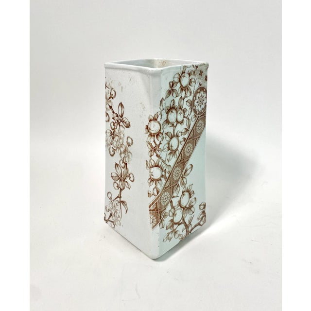 Ridgway Porcelain Ridgways Devonshire Transferware Pitcher C. 1880-1885 For Sale - Image 4 of 8