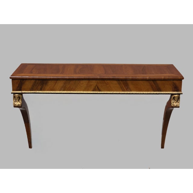 Empire-Style Console Table, 1970 For Sale - Image 6 of 11