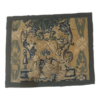 18th Century Tapestry Fragment For Sale